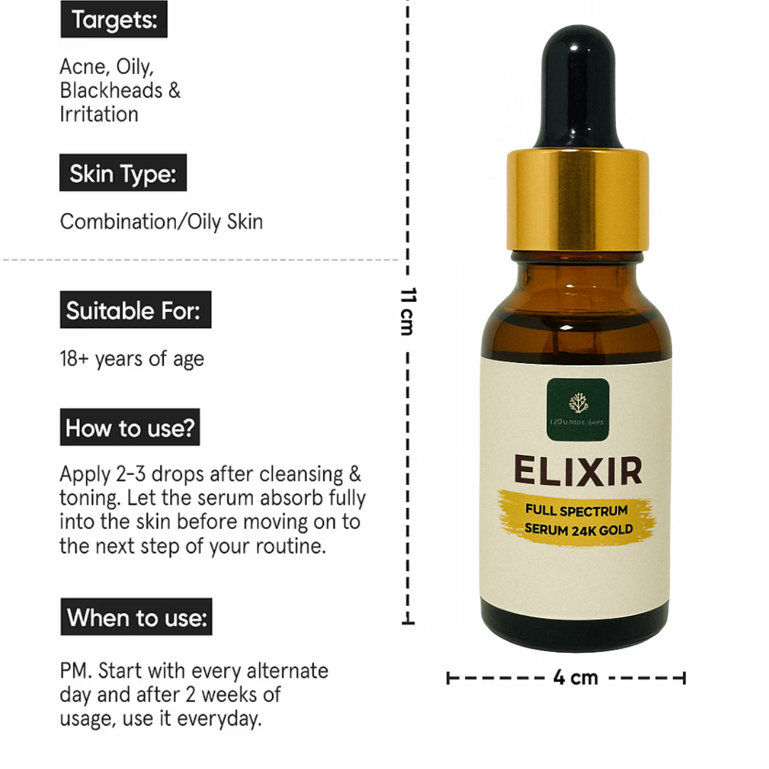ELIXIR- GLOW LIKE GOLD.